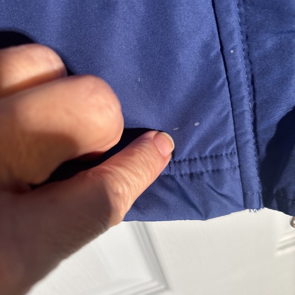 Nike Wind Runner Jacket Ladies Sz XL. Hooded. Blue,‎ White, Teal - Picture 9 of 15